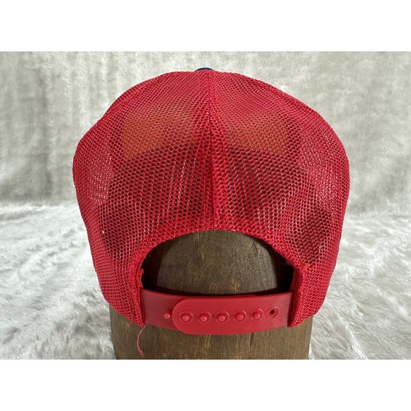 Vtg 1984 USA Olympic McDonalds Rare Issue Employee Mesh Trucker Snapback Cap - Picture 14 of 16